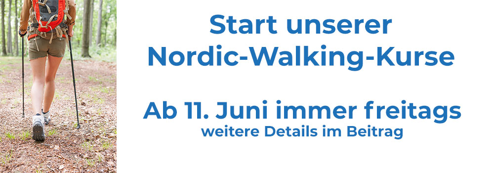 Nordic Walking Kurse starten wieder