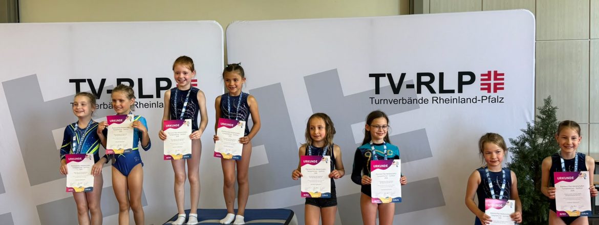 29 Medaillen für den MTV-Trampolinnachwuchs bei den Rheinland-Pfalz-Meisterschaften